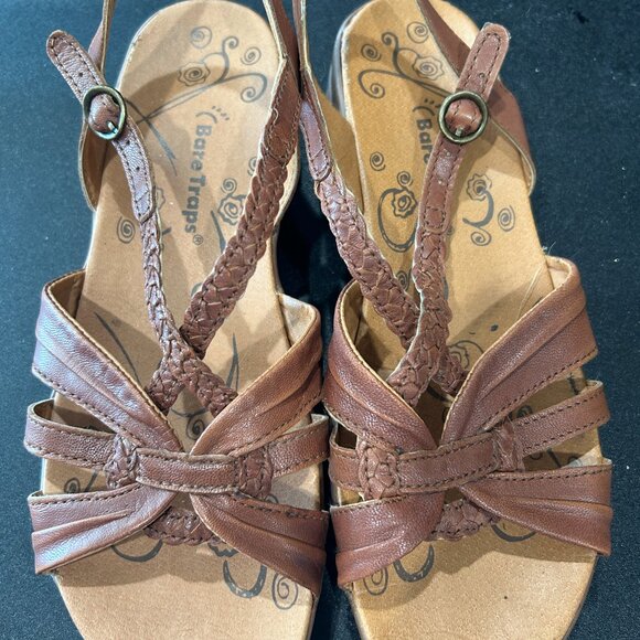 Bare Traps Brown Sandals Size 8 - Picture 6 of 6